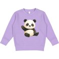 thumbnail image 2 of Inktastic Cute Panda Bear Toddler Sweatshirt, 2 of 4