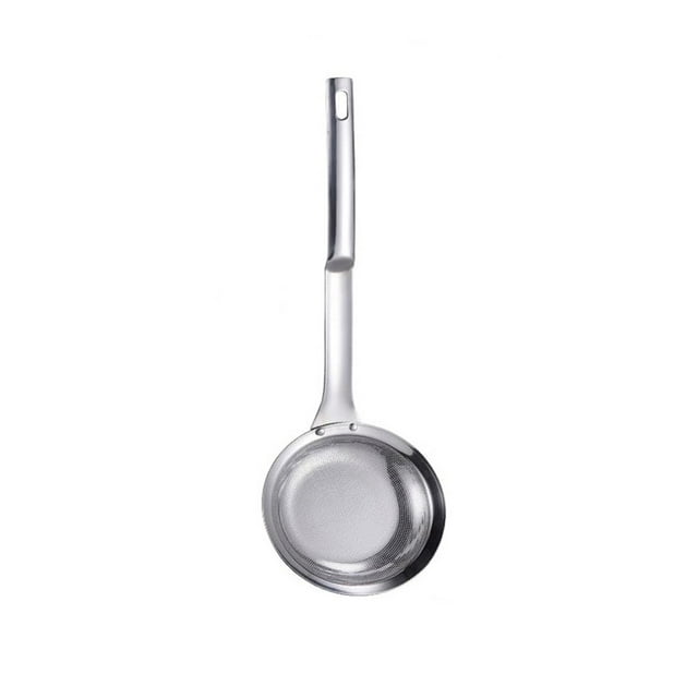 Passoire en Maille Fine en Acier Inoxydable 304 Cuillère Passoire Extra Fine avec Poignée Gadget de Cuisine