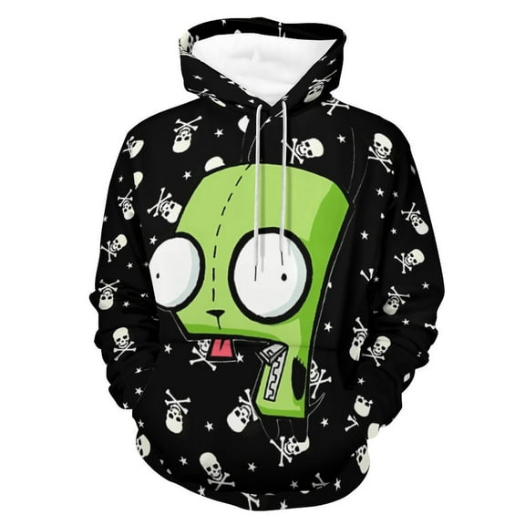 Invader Zim Hoodie Unisex 3d Novelty Hoodies Graphic Hoodies Pullover Sweatshirts For Men Women Teen S