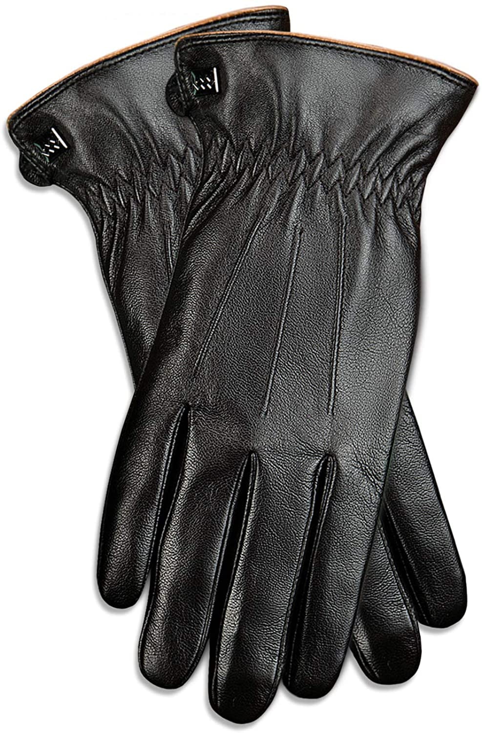 PPE Genuine soft cow Nappa leather Driving Winter Retro Gloves work gloves 