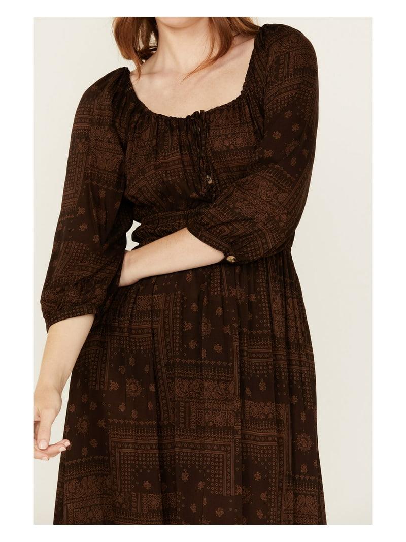 Stetson Women's Bandana Print Long Sleeve Midi Dress - 11-057-0590-0123 US - Walmart.com Stetson Women's Bandana Print Long Sleeve Midi Dress - 11-057-0590-0123 US - Walmart.com