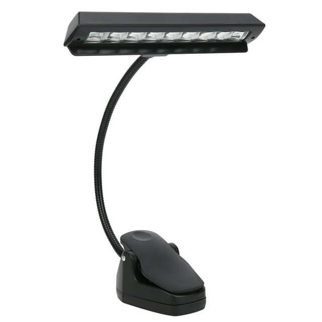 Lámpara para atril con clip, luces para atril LED, lámparas de escritorio USB, lámpara para atril flexible, fiabilidad excepcional