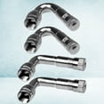 thumbnail image 1 of WRISTBIQUE 4Ud Extensión De En Ángulo Con Adaptador Para Neumáticos De Automóvil Y Motocicleta Plata, 1 of 8