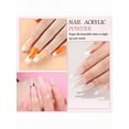 thumbnail image 5 of Beginner Acrylic Nail Kit With UV Nail Lamp Glitter Powder Complete DlY Nail Art Starter Kit For Gift Nail Extensions Gift Set, 5 of 10