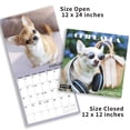 thumbnail image 4 of 2026 Wall Calendar,Chihuahua Wall Calendar, 12" x 24" Open,Family Planner Calendar Organizer with Chihuahua Images, for Dogs Lovers, 4 of 6