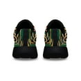 thumbnail image 4 of Saint Patrick's Day German Shepherd Dog Shoes Sneakers Black Size 9, 4 of 7