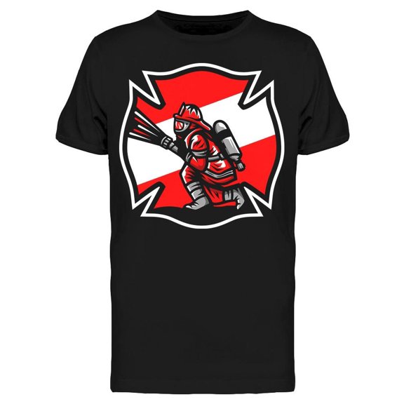Firefighter, Tee Men's -Image by Shutterstock