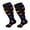 Black, variant on Women's Oversized Knee High Stretch Socks Extra Wide Calf Support Comfortable Tight Stockings For Larger Legs Purple,XXXXL