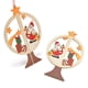 thumbnail image 4 of 1 Pieza Ornamento de de Navidad de 3D para Árbol de Ornamento Colgante Decoracion Rebanadas Scrapbooking do Macarena Ornamento de madera de la Navidad, 4 of 7