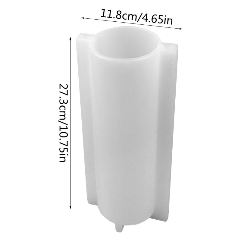 Large Cylinder Silicone Mold Epoxy Resin Casting Mold Mousse Cake Mould Decor