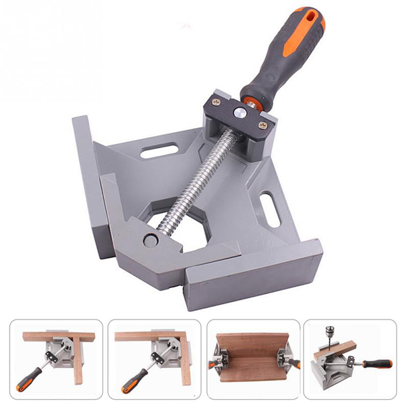 90 Degree Right Angle Clip Clamps Corner Holder Woodworking Tool Clamp Vice 