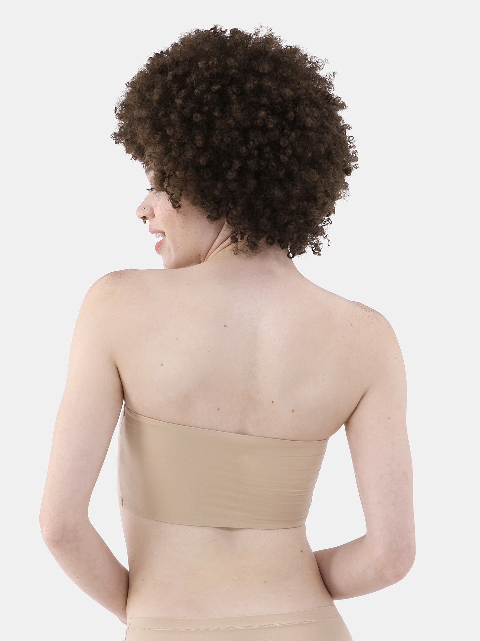 No Boundaries Women's Fit Stretch Bandeau Bra, Sizes XS-3XL