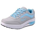 thumbnail image 2 of AUDeals Women's Rocker Sneakers, Platform Walking Shoes with Arch Support for Running and Training (Sky Blue, 8), 2 of 9