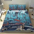 thumbnail image 1 of Herramientas Conjunto de sábanas temático, trío de piezas, cómodo y amigable con la piel, diseño único, regalo de decoración para el hogar para familiares, amigos y fans, 90 cm * 190 cm, 1 of 6