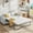 Beige-Style 3, variant on Puremind Full Size Pull Out Sofa Bed, Velvet Sleeper Couch with USB & Cup Holders, Sofa with Pull Out Bed for Living Room/Small Space,Beige