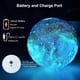 thumbnail image 3 of Moon Lamp,16 Colors 3D Printed Moon Lights Kids Night Light with Stand, Time Setting, Remote & Touch Control, USB Rechargeable, 3 of 4