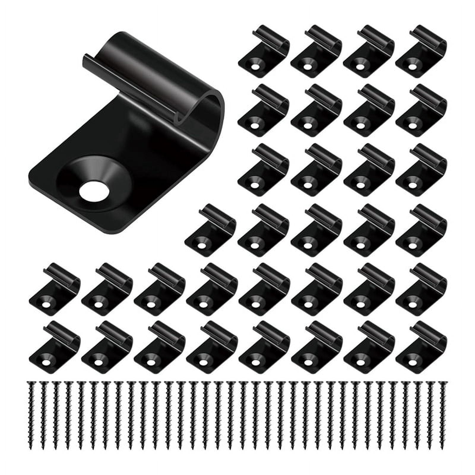 Stainless Steel Clips Deck Universal Decking with Screws for Composite Boards 80 Pack pwm25