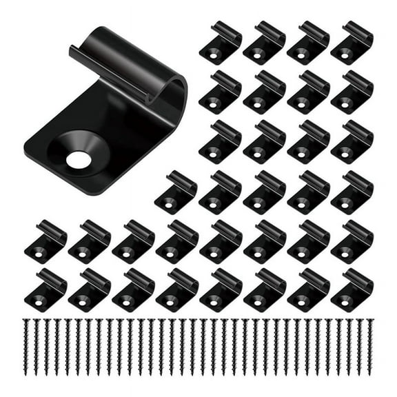 Stainless Steel Start Clips Deck Universal Decking with Screws for Composite Boards 80 Pack