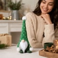 thumbnail image 7 of YingYouFu Christmas Gnome Figurine, Faceless Forest Gnome Doll Ornament, Plush Scandinavian Tomte for Holiday Mantel Shelf Tabletop Decoration, 7 of 7