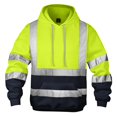 thumbnail image 1 of Sudadera wefeyuv 3XL con capucha reflectante de seguridad amarillo azul marino, 1 of 7