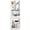 White, variant on Giantex Bookshelf, Bookcase w/Anti-tipping Kits, Storage Organizer, Natural