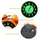 thumbnail image 3 of Reloj despertador analógico vintage de 4 pulgadas con campana doble y muy ruidoso, 3 of 5