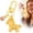 D, variant on Chinese Zodiac Horse Keychain Pendant for Women – Golden 2026 Prosperity Charm Key Ring with Luck Blessing for Chinese New Year Handbag and Car Keys Accessories