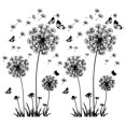 thumbnail image 2 of Muyoka Adhesivo de pared Flores de diente de león para decoración de pared Extraíble Flores de diente de león grandes Plantas Calcomanías de pared Autoadhesivo DIY Arte de la pared Decoración Murales Muyoka Hogar, 2 of 7