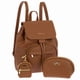 thumbnail image 1 of 9515-2PAQ Paquete Backpack Jennyfer Cosmetiquera y Monedero, 1 of 5