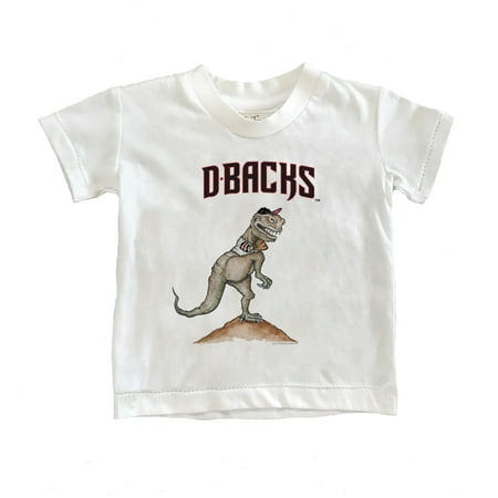 

Infant Tiny Turnip White Arizona Diamondbacks TT Rex T-Shirt