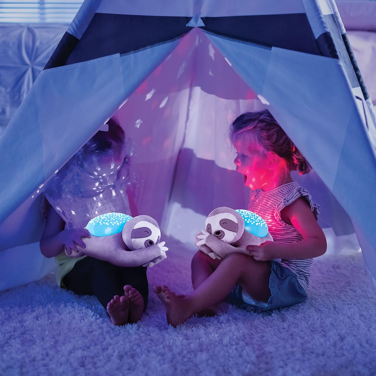 VTech- Sleepy Sloth Cot Light Lampe de lit Paresseux endormi, 540303