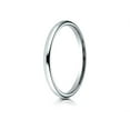 thumbnail image 2 of Benchmark� 14k Gold 2mm Slightly Domed Standard Comfort-fit Wedding Band / Ring, 2 of 9