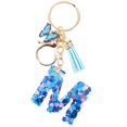 thumbnail image 1 of Letter Keychain Butterfly Tassel Keychain Decorative Keychain Handbag Charm Bag Charm (M), 1 of 2