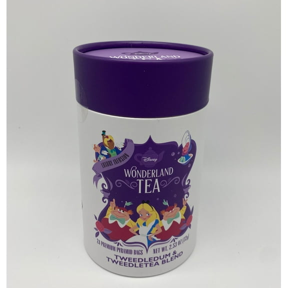 Disney Parks Alice Wonderland Tweedledum Tweedletea Blend 24 Bags Infusion