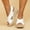 White, variant on Floenr Womens Sandals Flip Flops for Women,Women's Casual Platform Straw Middle Heel Wedge Open Toe Breathable Sandals