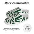 thumbnail image 6 of Goofa Palm Branch With Leaves Print Womens Mens Cotton Lightweight House Slippers , Washable Home Slippers,Indoor Comfy Bedroom Cozy Slippers-44/45, 6 of 7