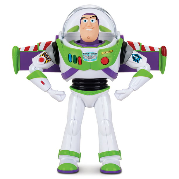 Disney Pixar Toy Story 12 Inch Tall Buzz Lightyear Deluxe Space Ranger Talking Action Figure Walmart Com Walmart Com