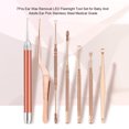 thumbnail image 3 of Storage Ear Wax Removal LED Flashlight Tool Set for Baby And Adults Ear Pick Stainless Steel Medical Grade, 3 of 7