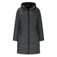 thumbnail image 3 of Women Attumn Winter Solid Composite Zipper Long Sleeve Jacket Pocket Outerwear Coat Winter Coat Anorak Women Fashion Sleeve Warm Thicken Outerwear Lost Peak Jacket New Mom Ladies Clothes Womens Long, 3 of 8