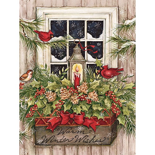 Lang Window Box Snow Boxed Christmas Cards