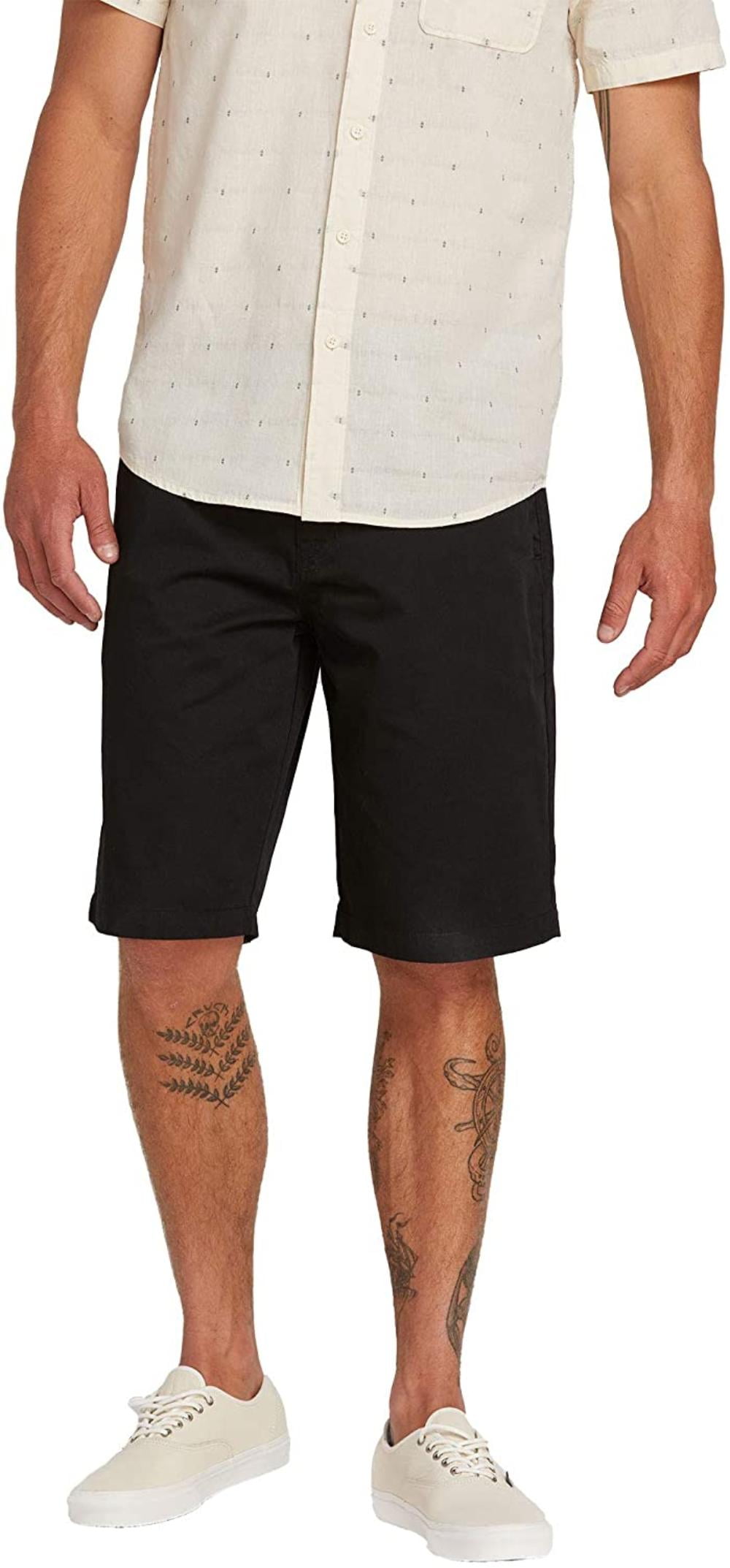 Volcom Men's Frickin Chino Short, Black 