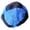 B, variant on DirtBag Classic Footbag - Blue & Black Suede Hacky Sack - Slow Speed Control for Beginners & Freestyle - Embroidered Design Random one