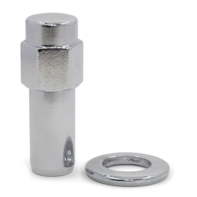 1/2x20 Lug Nuts 20-Pack Chrome Bulge Acorn Lug Nuts - 12x1.5 Thread, 3/4" (19mm) Hex, 60° Conical Seat Birlos Para Llantas - Foto 13