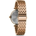thumbnail image 2 of Caravelle Designed By Bulova Women's Modern Crystal Rock Dial Bracelet Watch 38mm 44L236, 2 of 3