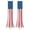 Purple, variant on 4th of July Decorations Flag Memorial Day Patriotic Decor Red, White and Blue Fabric Flag Banner for Home Party, Independence Day Supplies for Indoor Outdoor Yard