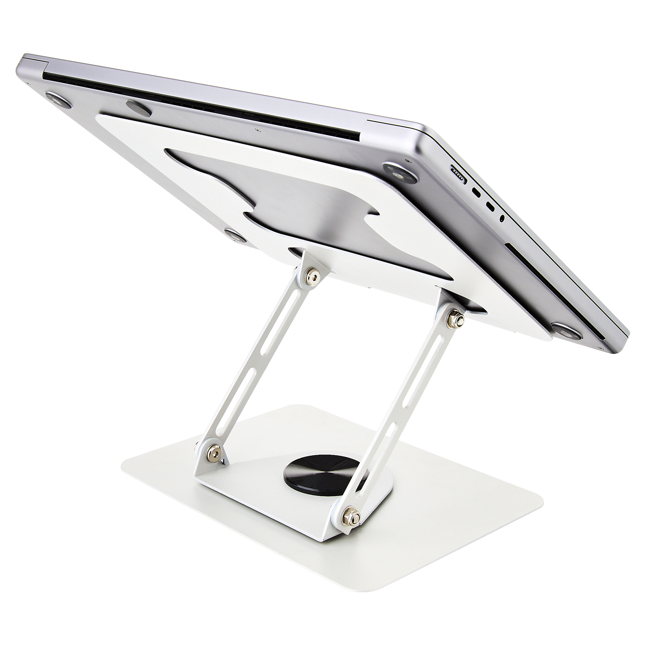 onn Adjustable Metal Laptop Stand with 360° Rotation photo 4