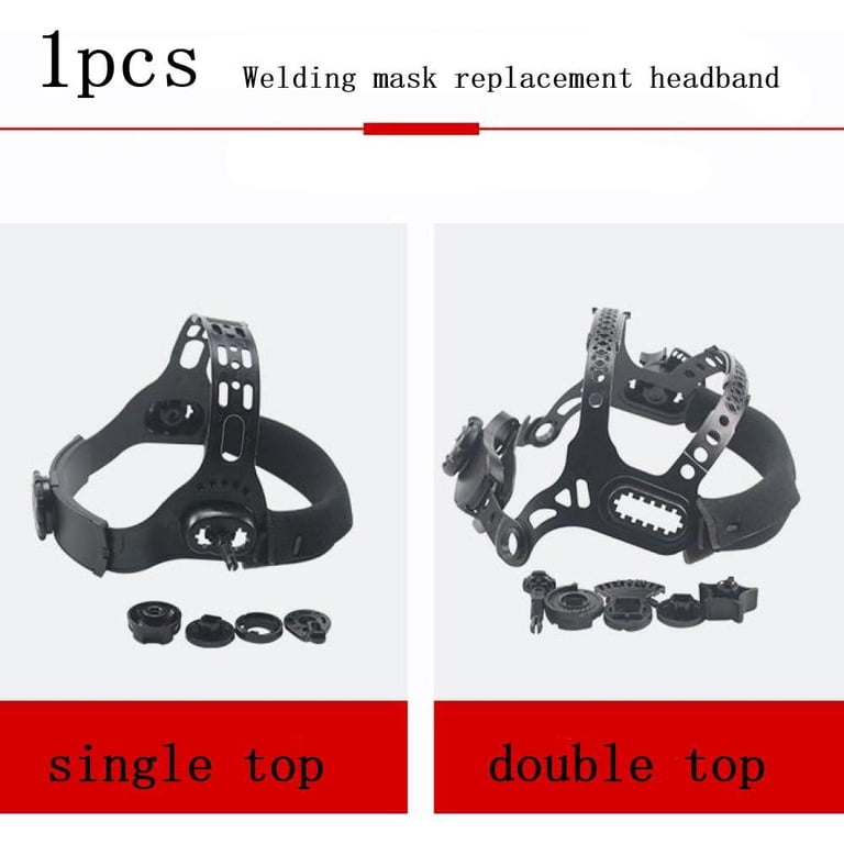 Welder Mask Headband, Welding Headband, Plastic Welding Welder Mask Adjustable Headband for Solar Auto Darkening Welding