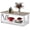 White-1, variant on SolaceHue Farmhouse Coffee Table for Living Room, 40.1" Rustic Center Table with X-Frame Support & Storage Shelf, 2-Tier Wood Coffee Tables for Bedroom & Balcony, White