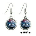 thumbnail image 4 of Vampire Demon Blood Moon Fantasy Novelty Dangling Drop Charm Earrings, 4 of 5