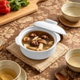 thumbnail image 6 of Iuhan Microwave Safe Soup Bowl With Lid And Spoon, Double Handle Bowl For Kitchen Dining, Wheat Straw Bowl For Home Daily Use, 6 of 6